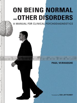 cover image of On Being Normal and Other Disorders